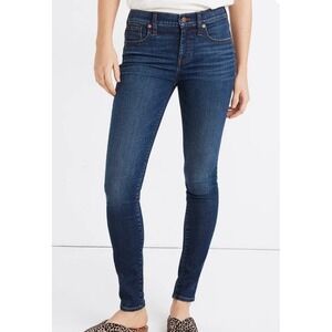 MADEWELL 8 Inch Skinny Jeans Dark Wash‎ Size 28 Fair Trade Certified Fall Fasion